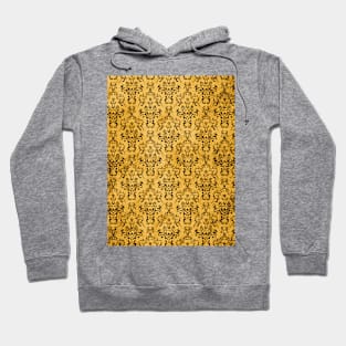 GOLD DAMASK Pop Art Hoodie